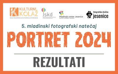 REZULTATI: 5. mladinski fotografski natečaj PORTRET 2024