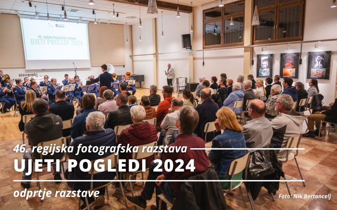 RAZSTAVA: Odprtje 46. regijske fotografske razstave UJETI POGLEDI 2024