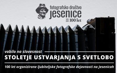 VABILO NA SLOVESNOST: Sto let organizirane ljubiteljske fotografske dejavnosti na Jesenicah
