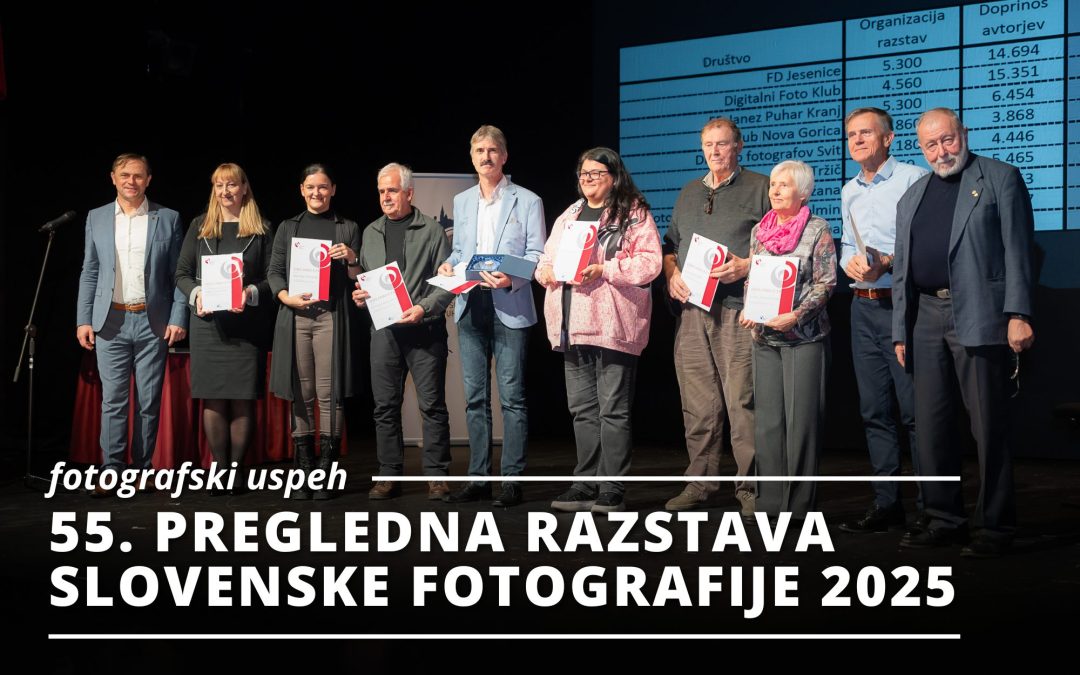 FOTOGRAFSKI USPEH: 55. Pregledna razstava slovenske fotografije 2025