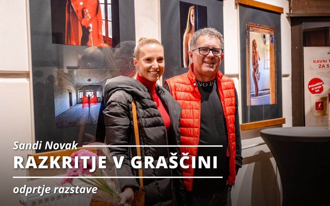 ODPRTJE RAZSTAVE: Sandi Novak – RAZKRITJE V GRAŠČINI