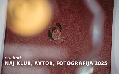 REZULTATI: Najuspešnejše društvo, avtor in fotografija za leto 2025